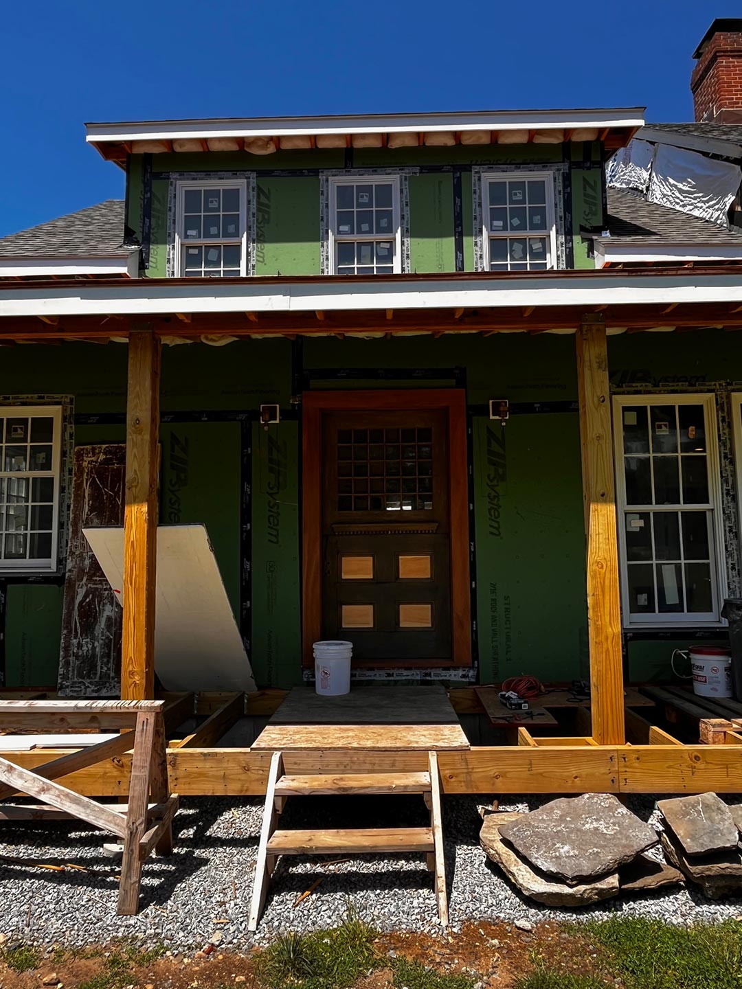 historic home porch